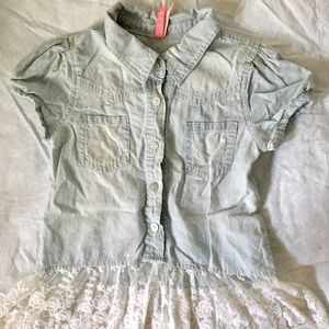 Girls cotton t shirt size 4t